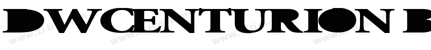 DWCenturion BoldItal字体转换